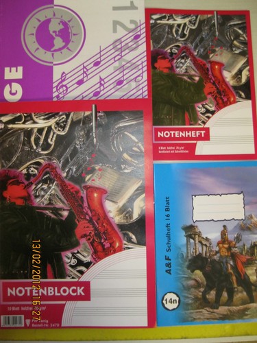 Notenblock notenheft din - notenblock,,