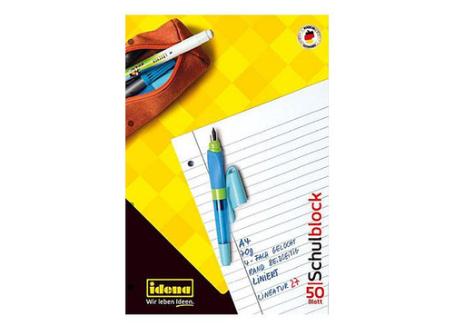 Idena schulblock liniert - idena, 50