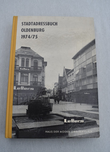 Adressbuch oldenburg 1974 - adressbuch,