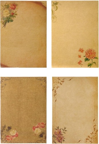 Briefpapier set vintage - vintage, 16