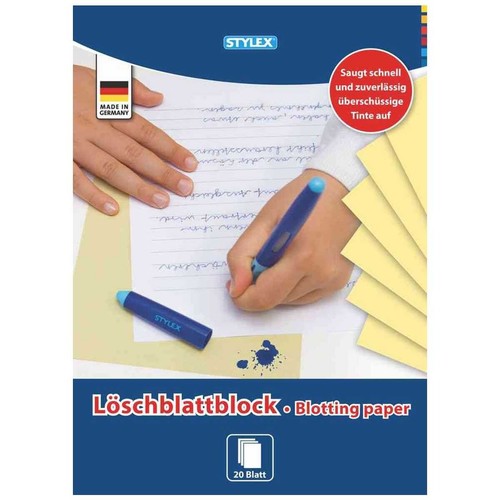 Stylex löschblattblock 20 - löschblattblock,