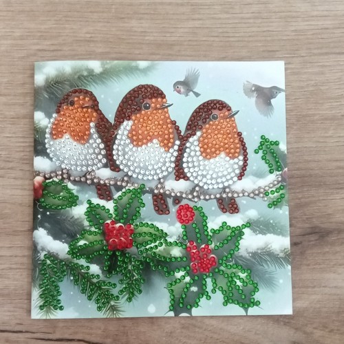 Handgemachte weihnachtskarte - handgemachte,