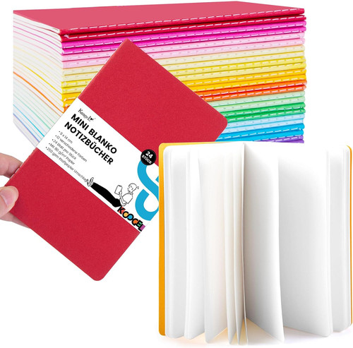 Mini notizbuch blanko - a6,