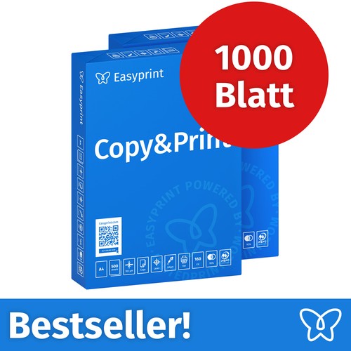 Druckerpapier 1000 blatt - a4,