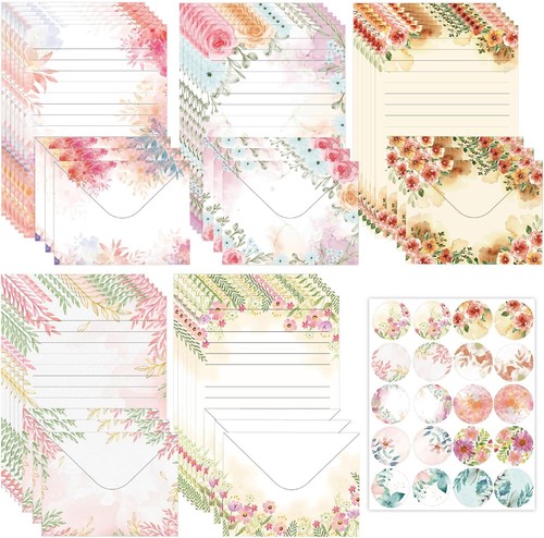 Vintage briefpapier set - briefpapier, a5