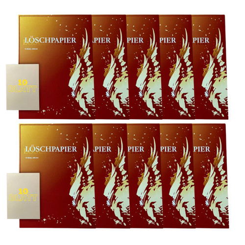 10x löschpapier - 10x,