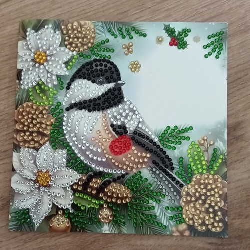 Handgemachte weihnachtskarte - handgemachte,