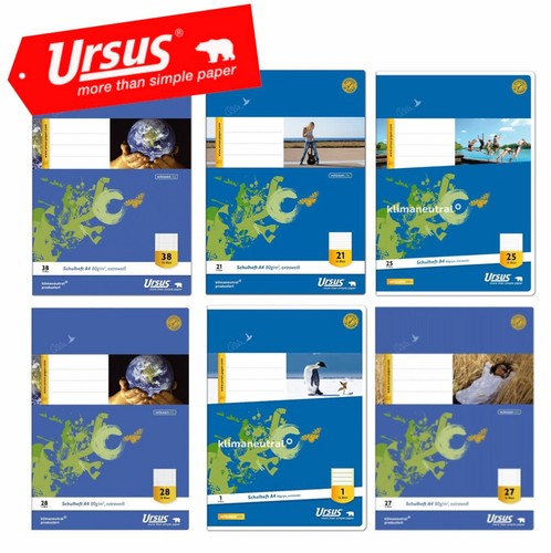 Ursus schulheft blatt - ursus, a4,16