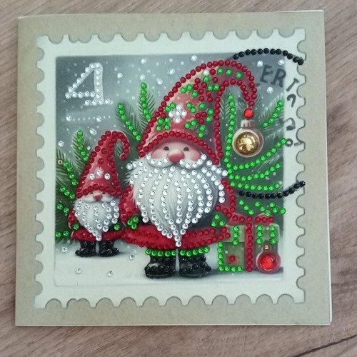 Handgemachte weihnachtskarte - handgemachte,