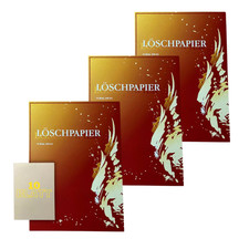 3x Löschpapier Löschblätter