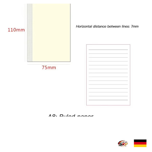 Notizbuch einlagen b6 - notizbuch, a6