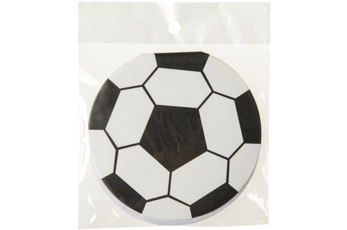 Notizblock heft fußball - -,